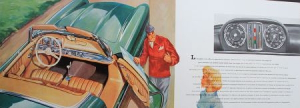 Mercedes-Benz 300 SL Roadster Modelprogram 1958 Carbrochure (3054)
